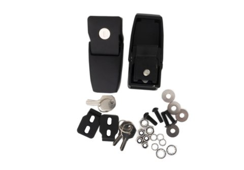 Rampage 2018-2019 Jeep Wrangler(JL) Sport 2-Door Locking Hood Catches - Black thumbnail 2