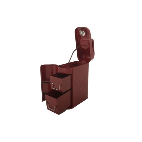 Rampage 1999-2019 Universal Trail Can Utility/Tool Box - Red thumbnail 1