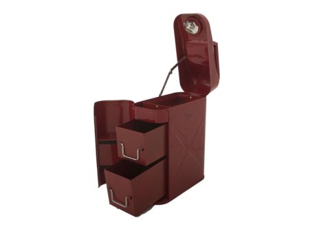 Rampage 1999-2019 Universal Trail Can Utility/Tool Box - Red thumbnail 2