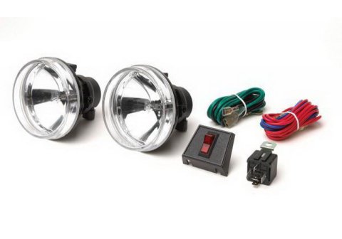 Rampage 1999-2019 Universal Fog Lamp Kit Recovery Bumper - Clear thumbnail 1