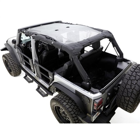 Rampage 2007-2018 Jeep Wrangler(JK) Unlimited California Extended Brief - Black thumbnail 1