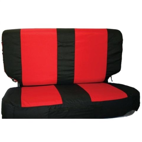 Rampage 1997-2002 Jeep Wrangler(TJ) Comfort Combo Seat Covers - Black/Grey thumbnail 6