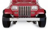 Rampage 1997-2006 Jeep Wrangler(TJ) Grille Inserts - Chrome thumbnail 2