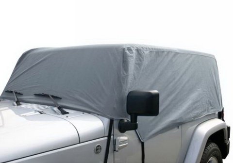 Rampage 2007-2018 Jeep Wrangler(JK) Car Cover 4 Layer - Grey thumbnail 2