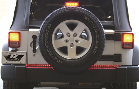 Rampage 1999-2019 Universal Led Tailgate Lightbar 60 Inch - Black thumbnail 2