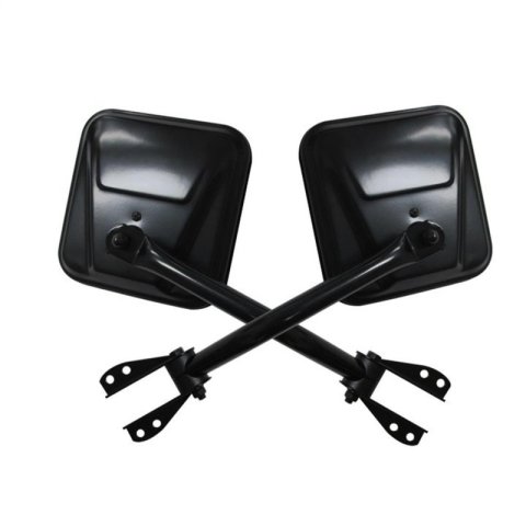 Rampage 1955-1983 Jeep CJ5 Side Mirrors - Black thumbnail 3