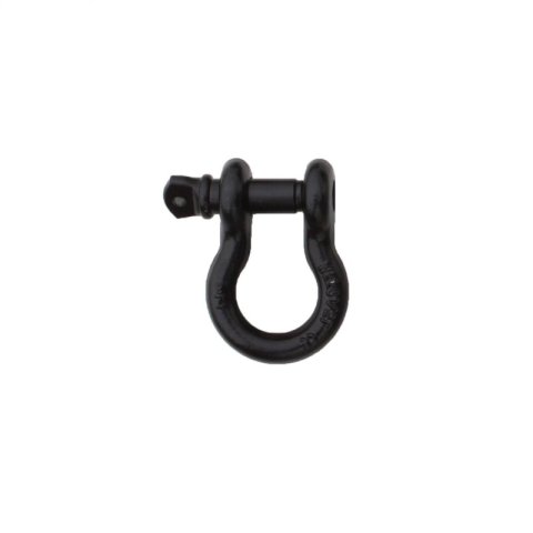 Rampage 1955-2019 Universal Recovery D Ring 7/8in Black - Black thumbnail 1