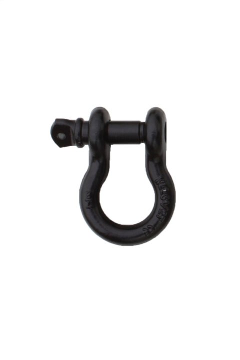 Rampage 1955-2019 Universal Recovery D Ring 7/8in Black - Black thumbnail 2