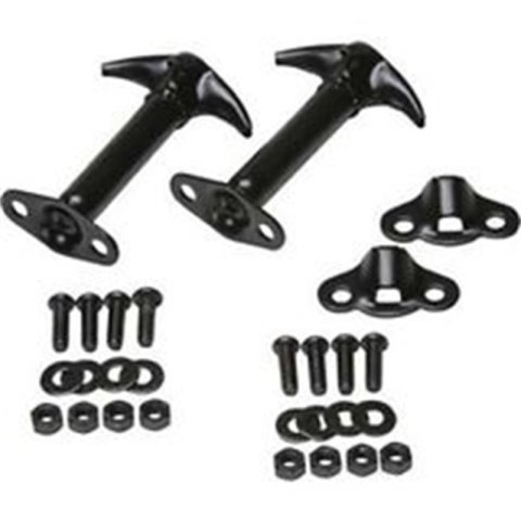 Rampage 1945-1949 Jeep CJ2A Hood Catch Kit - Black thumbnail 1