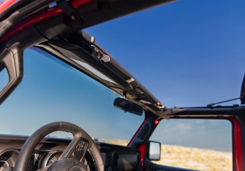 Rampage 2018-2021 Jeep Wrangler JL 4-Door Trailview Fastback - Black Diamond thumbnail 6