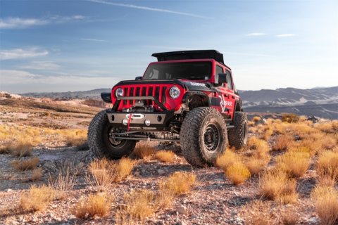 Rampage 2018-2021 Jeep Wrangler JL 4-Door Trailview Fastback - Black Diamond thumbnail 8