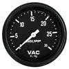 Autometer AutoGage 2-5/8in. / 0-30 IN HG / Mechanical Full Sweep Vacuum Gauge thumbnail 6