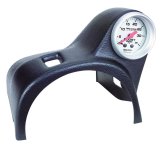 Autometer 94-04 Mustang Black Single Steering Column 2 1/6inch Gauge Pod thumbnail 8