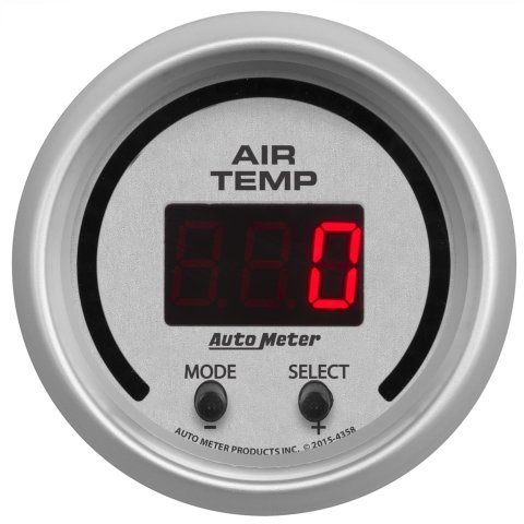 Autometer Ultra-Lite 2-1/16in 0-300 Degree F Dual Air Temp Gauge thumbnail 3