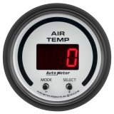 Autometer Phantom 2-1/16in 0-300 Degree F Digital Dual Air Temp Gauge thumbnail 2