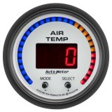 Autometer Phantom 2-1/16in 0-300 Degree F Digital Dual Air Temp Gauge thumbnail 3