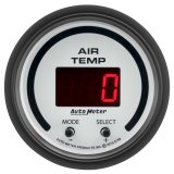 Autometer Phantom 2-1/16in 0-300 Degree F Digital Dual Air Temp Gauge thumbnail 4