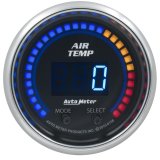Autometer Cobalt 2-1/6in 0-300 Degree F Digital Air Temp Gauge thumbnail 3