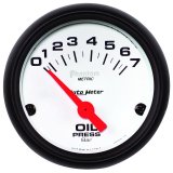 Autometer Phantom 2-1/16in 0-7 BAR Electric Oil Pressure Gauge thumbnail 3