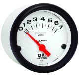 Autometer Phantom 2-1/16in 0-7 BAR Electric Oil Pressure Gauge thumbnail 6