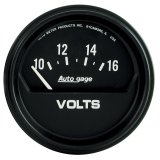 Autometer AutoGage 2-5/8in 16V Electrical Voltmeter - Black thumbnail 3