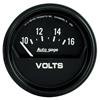 Autometer AutoGage 2-5/8in 16V Electrical Voltmeter - Black thumbnail 6