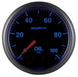 Autometer Elite 52mm Oil Pressure Peak and Warn Gauge w/ Electronic Control thumbnail 4