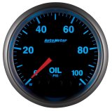 Autometer Elite 52mm Oil Pressure Peak and Warn Gauge w/ Electronic Control thumbnail 6