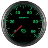 Autometer Elite 52mm Oil Pressure Peak and Warn Gauge w/ Electronic Control thumbnail 8