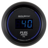 Autometer 52.4mm 1-100 PSI Black Digital Fuel Pressure Gauge thumbnail 8