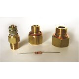 Autometer Gauge Install Kit for LS Engines (Includes Fittings/Short Temp Sensor/Manual) thumbnail 2