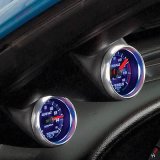 Autometer 03-04 Ford Mustang Dual 2-1/16 A-Pillar Pod - Black thumbnail 1