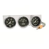 Autometer AutoGage 2-5/8in 0-100 PSI Oil Press/ 60 Amp / 130-280 Deg Water Temp thumbnail 2