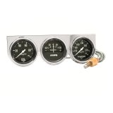 Autometer AutoGage 2-5/8in 0-100 PSI Oil Press/ 60 Amp / 130-280 Deg Water Temp thumbnail 3