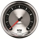 Autometer American Muscle 5in. 0-8K RPM In-Dash Tachometer Gauge thumbnail 3