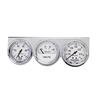 Autometer AutoGage 2-5/8in 0-100 PSI Oil Press/ 16 Volt / 130-280 Deg Water Temp - Chrome Bezel thumbnail 6
