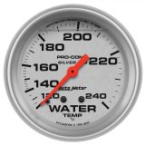 Autometer Ultra-Lite 2-5/8in 120-240 Deg F Liquid Filled Mechanical Water Temp Gage thumbnail 1