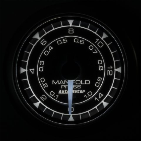 Autometer Chrono 2-1/16in 15PSI Manifold Pressure Gauge thumbnail 7