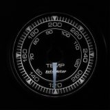 Autometer Chrono 2-1/16in 120-280 Degree Temperature Gauge thumbnail 3