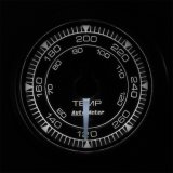 Autometer Chrono 2-1/16in 120-280 Degree Temperature Gauge thumbnail 9