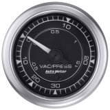 Autometer Chrono 2-1/16in 30INHG-30PSI Vacuum/Boost Gauge thumbnail 6