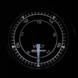 Autometer Chrono 2-1/16in 18V Voltmeter Gauge thumbnail 3