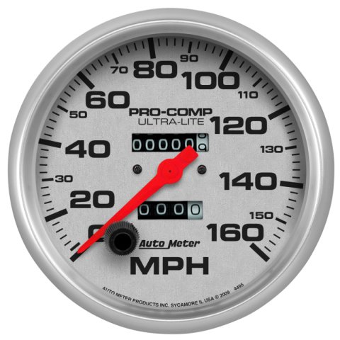 Autometer Speedometer 5in - 160 MPH Mechanical Ultra- Lite thumbnail 2