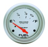 Autometer Ultra-Lite 2-5/8in 73-10 Ohm Fuel Level Gauge thumbnail 8