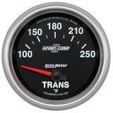 Autometer Sport-Comp II 66.7mm 100-250 Deg F Transmission Electric Temperature Gauge thumbnail 4