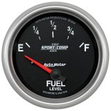 Autometer Sport-Comp II 2-5/8in Fuel Level Gauge thumbnail 2