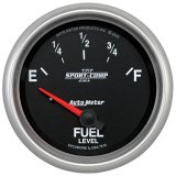 Autometer Sport-Comp II 2-5/8in Fuel Level Gauge thumbnail 5