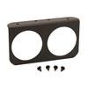 Autometer 2-5/8in Black Aluminum Dual Gauge Mounting Panel thumbnail 6