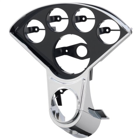 Autometer 55-56 Chevy Cars 5-Gauge Dash Panel (Fits One 3-3/8in Tach & Four 2-1/16in Gauges) thumbnail 4