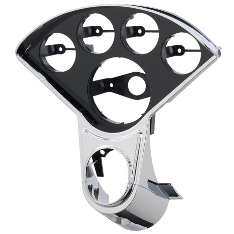 Autometer 55-56 Chevy Cars 5-Gauge Dash Panel (Fits One 3-3/8in Tach & Four 2-1/16in Gauges) thumbnail 8